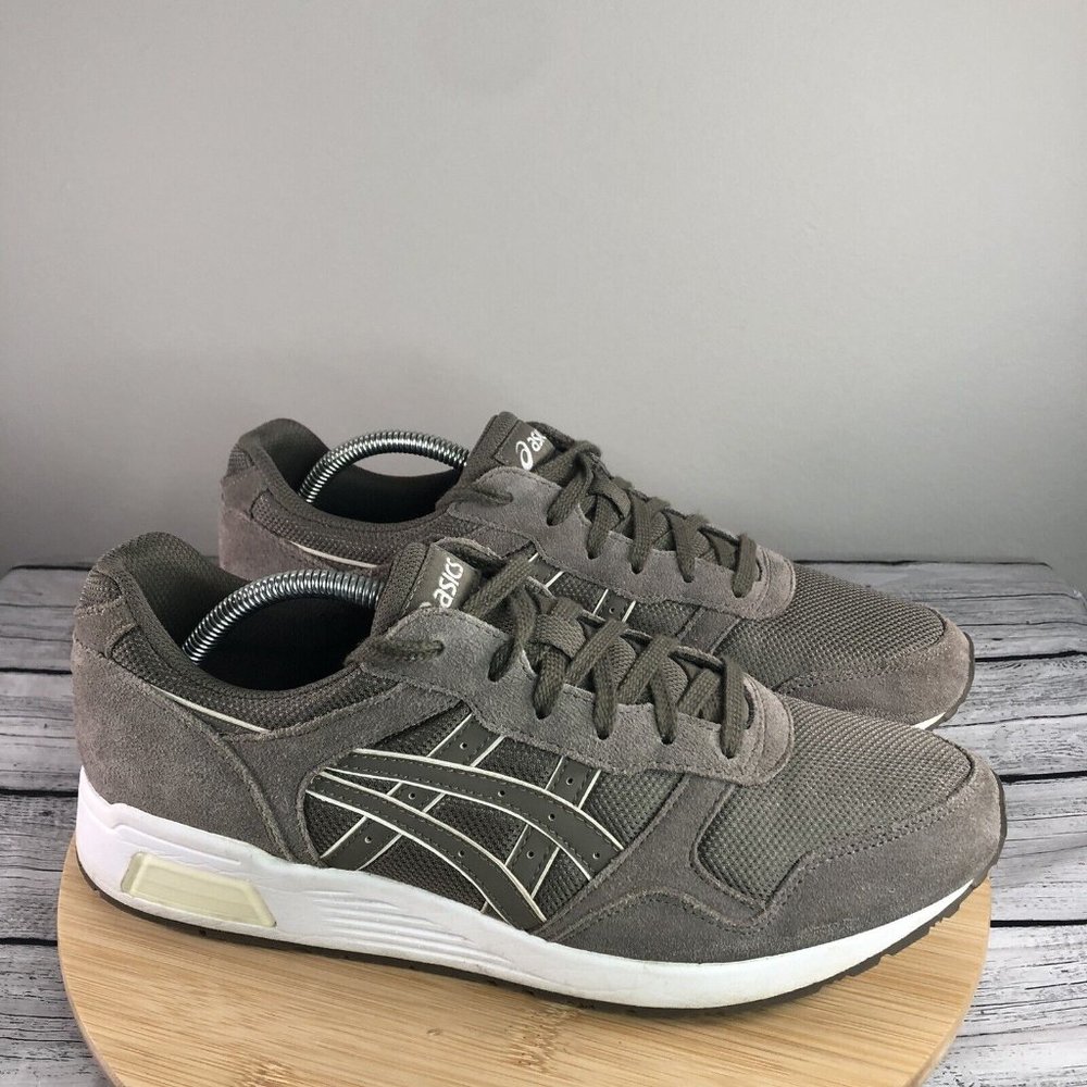 ASICS GEL-Lyte Mens Size 10.5 Gray Suede Running Trainer Shoes 1203A004 Sneakers
